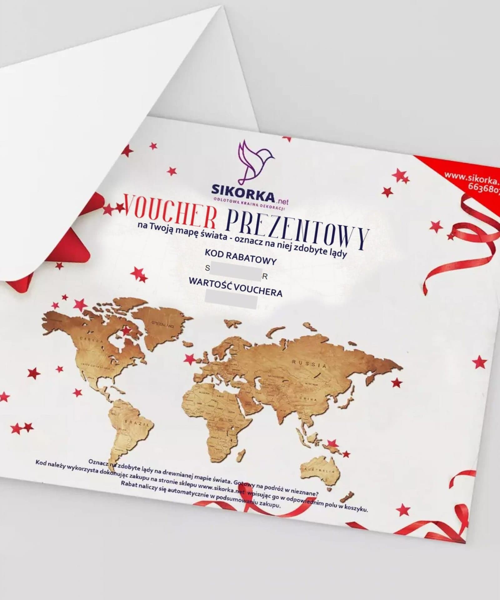 Voucher prezentowy na zakupy w sklepie - 900 PLN